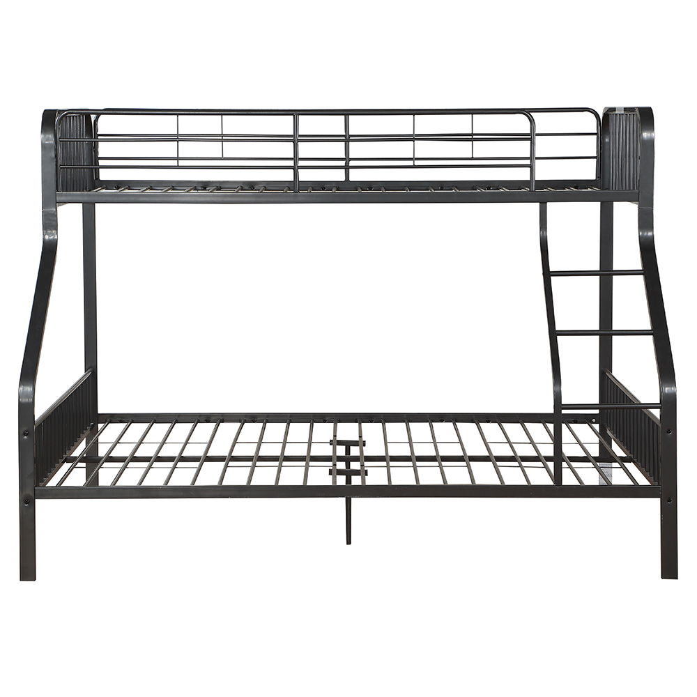 Caius - Twin Long/Queen Bunk Bed - Gunmetal