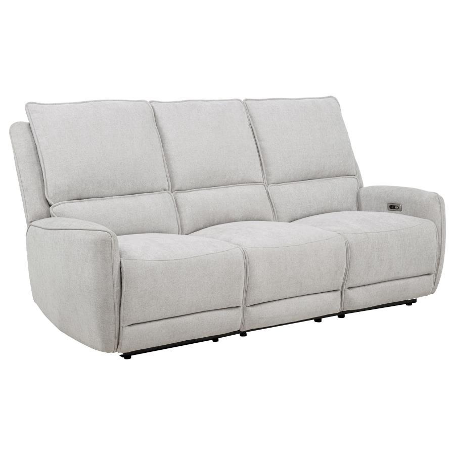 Sylmar - Chenille Power Reclining Sofa Set