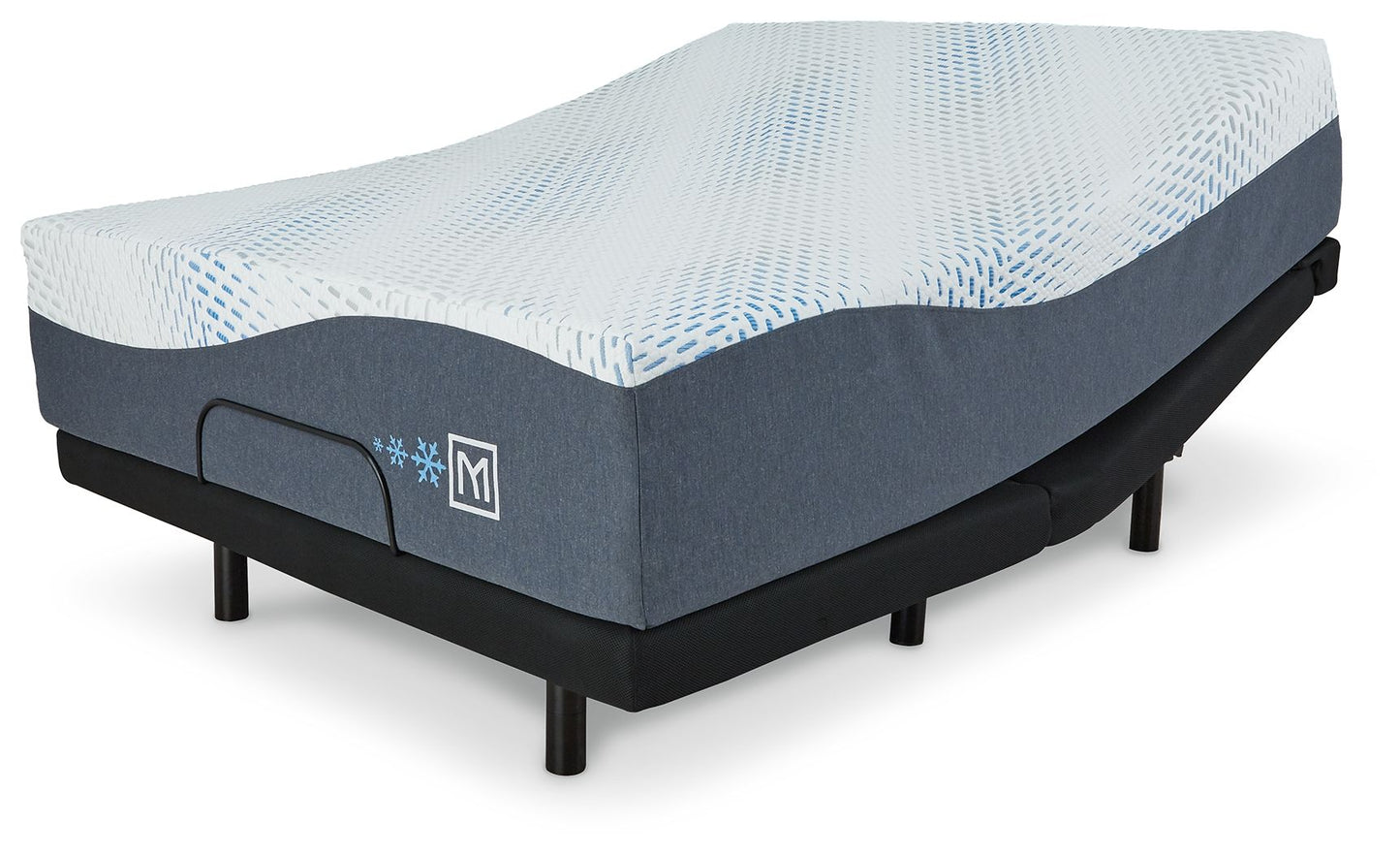 Millennium Cushion Firm Gel Memory Foam Hybrid - Cushion Firm Gel Memory Foam Hybrid California King Mattress - White