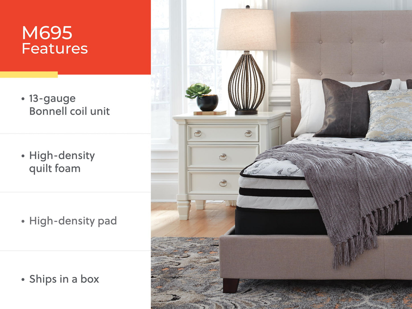 8 Inch Chime Innerspring - Firm Mattress