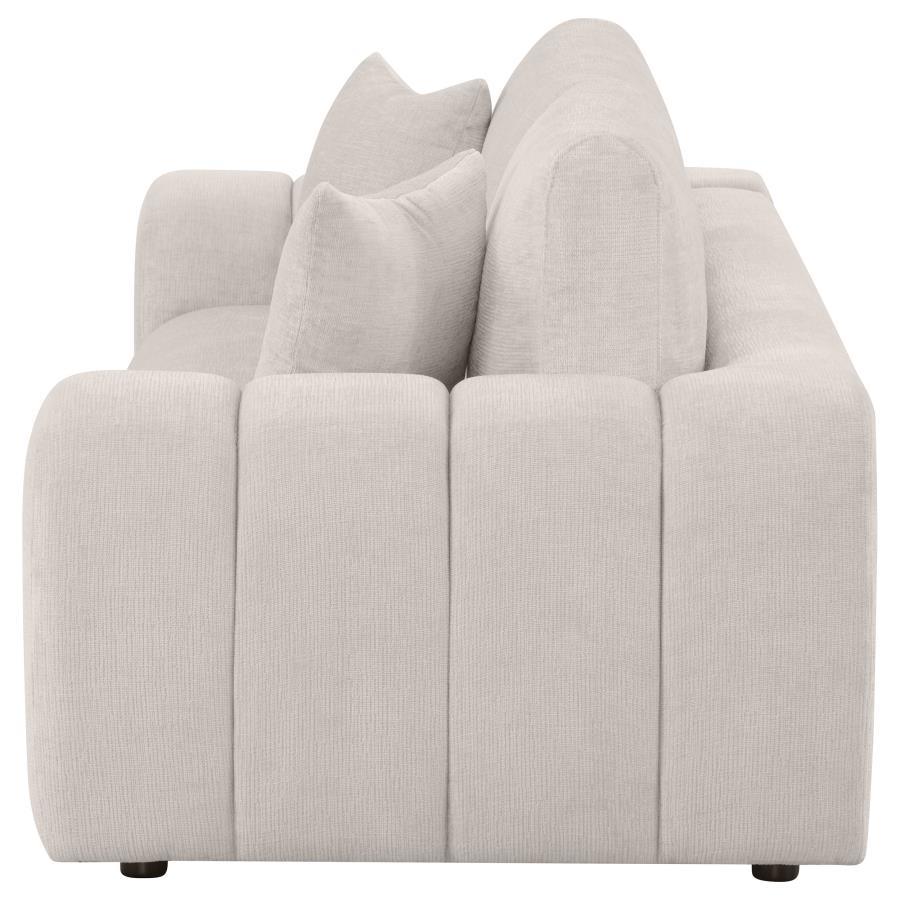 Burnett - Chenille Upholstered Wide Arm Sofa