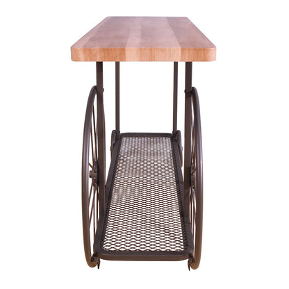 Francie - Sofa Table - Oak & Antique Gray