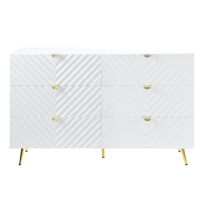 Gaines - Dresser - White High Gloss