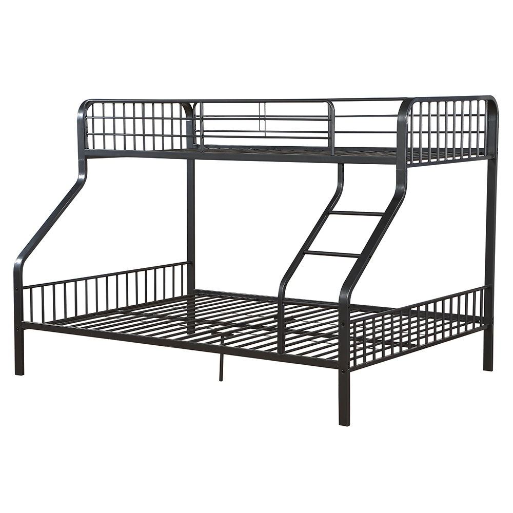 Caius - Twin Long/Queen Bunk Bed - Gunmetal