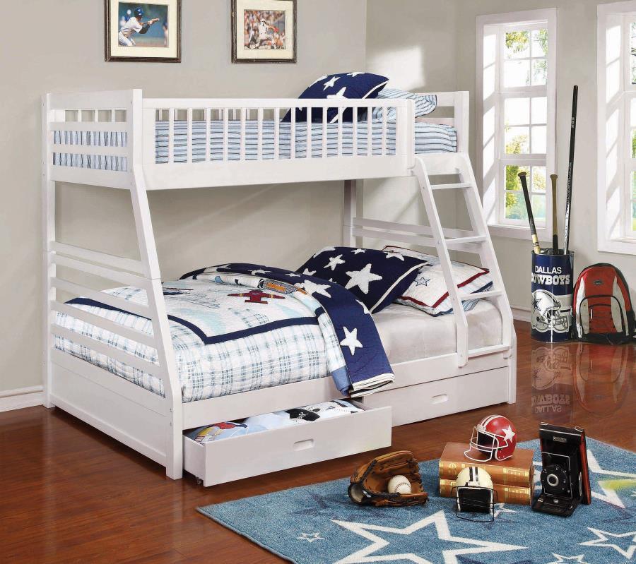 Ashton - 2-Drawer Wood Bunk Bed