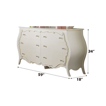 Edalene - Dresser - Pearl White