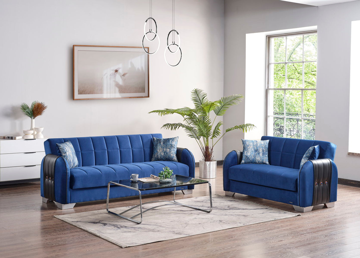 Ottomanson Button - Loveseat