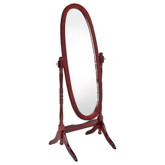 Foyet - Wood Adjustable Length Cheval Mirror