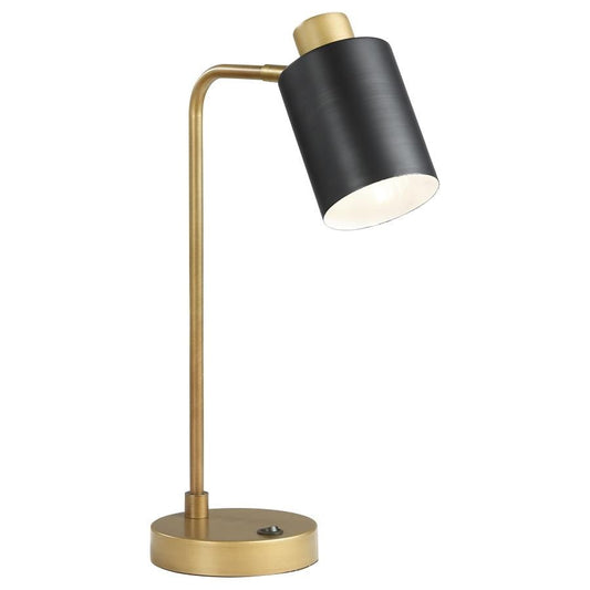 Cherise - Adjustable Angle Table Lamp - Antique Brass