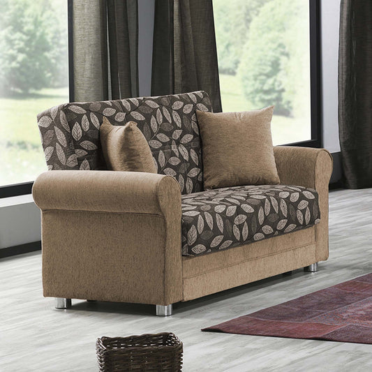 Ottomanson Rio Grande - Upholstered Convertible Loveseat With Storage