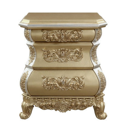 Seville - Nightstand - Gold