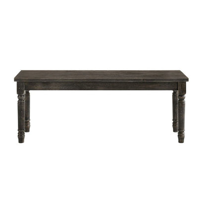 Claudia II - Bench - Weathered Gray
