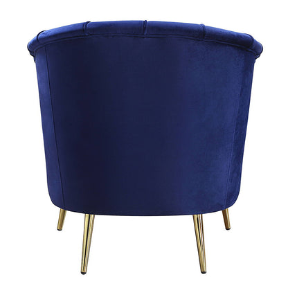 Eivor - Chair - Blue Velvet