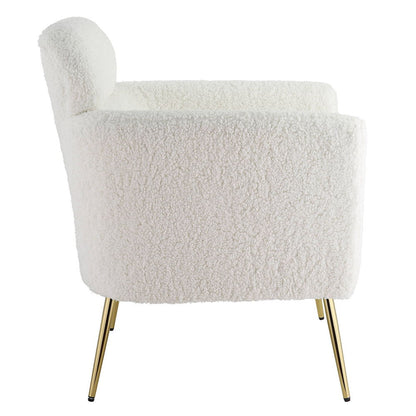 Connock - Accent Chair - White Teddy Sherpa