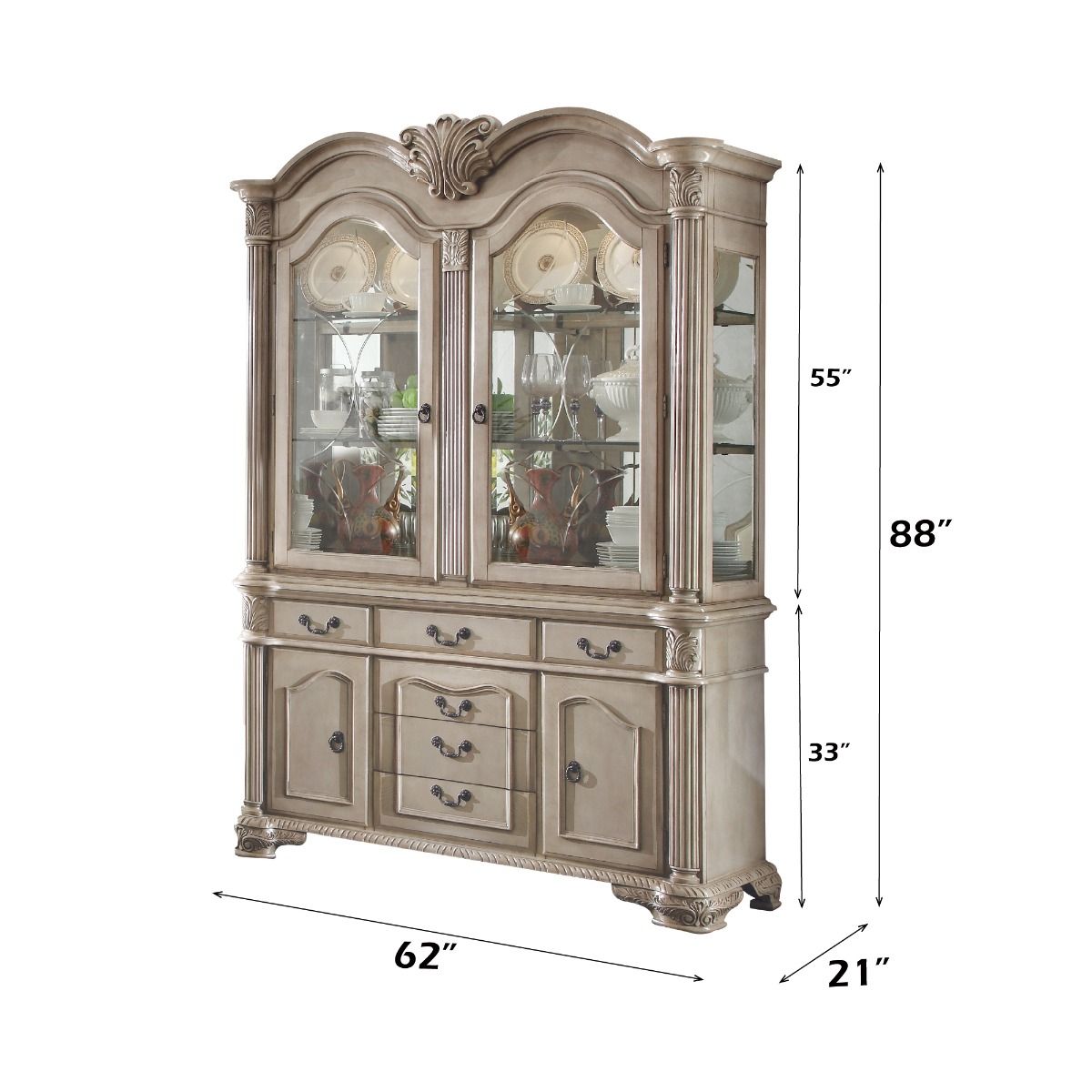Chateau De Ville - Buffet & Hutch