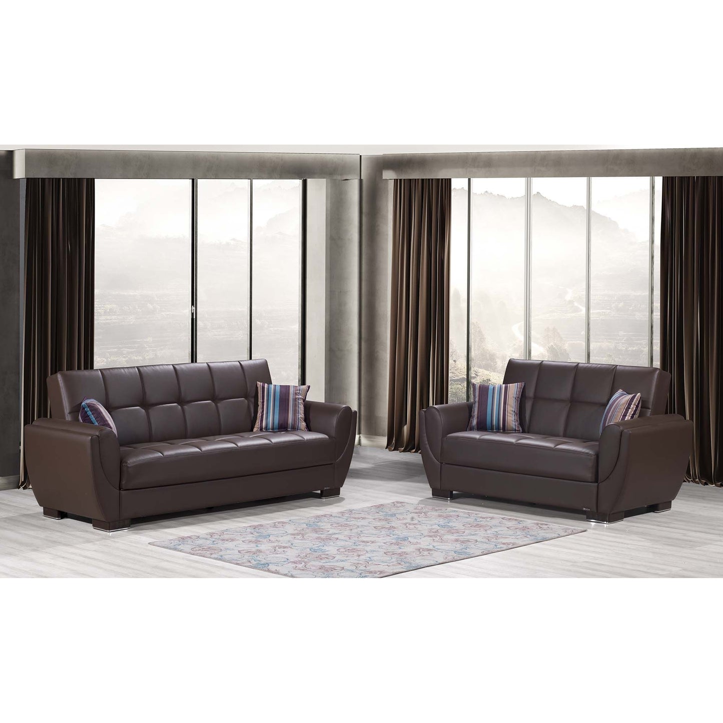 Ottomanson Armada Air - Upholstered Convertible Sofabed With Storage