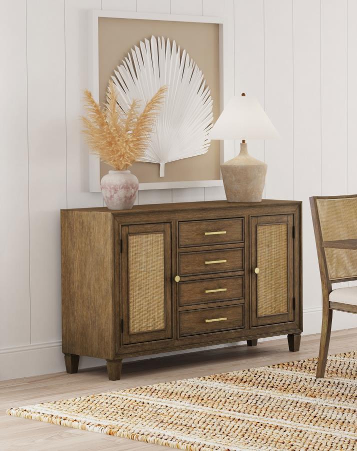 Matisse - 4-Drawer Sideboard Buffet Cabinet - Light Brown