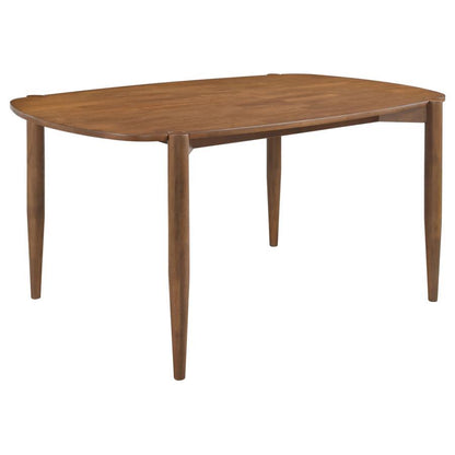 Dortch - Oval Solid Wood Dining Table - Walnut