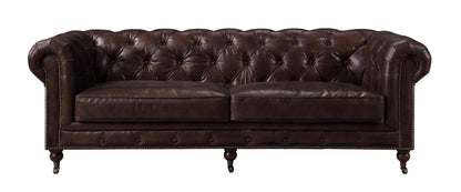 Aberdeen - Sofa - Vintage Brown Top Grain Leather