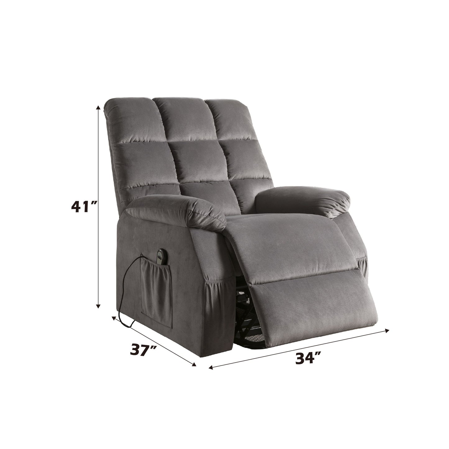 Ipompea - Recliner w/Power Lift & Massage