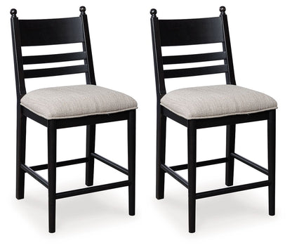 Greddinton - Upholstered Barstool (Set of 2)
