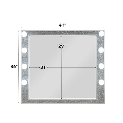 Sliverfluff - Mirror With Light - Mirrored & Champagne