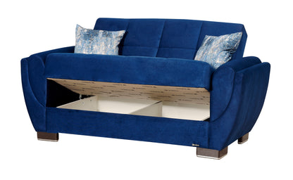 Ottomanson Armada Air - Upholstered Convertible Loveseat With Storage - Microfiber