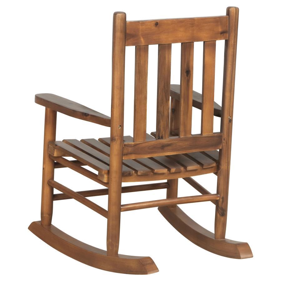 Annie - Slat Back Solid Wood Kids Rocking Chair