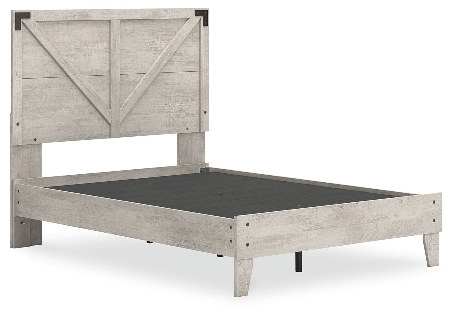 Shawburn - Platform Bed With Crossbuck Panel Headboard