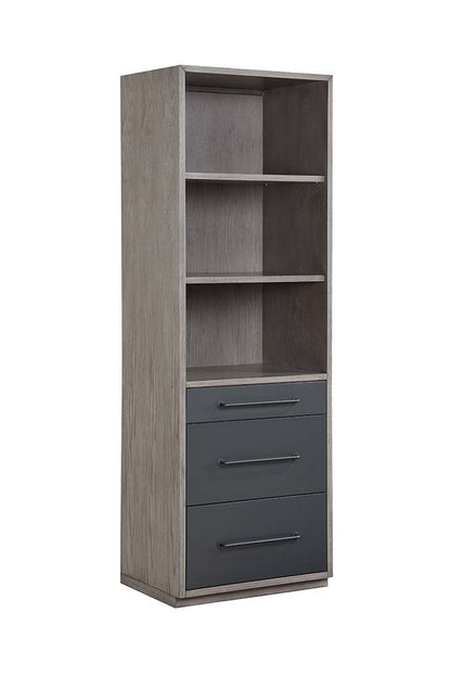 Estevon - Bookcase - Gray Oak