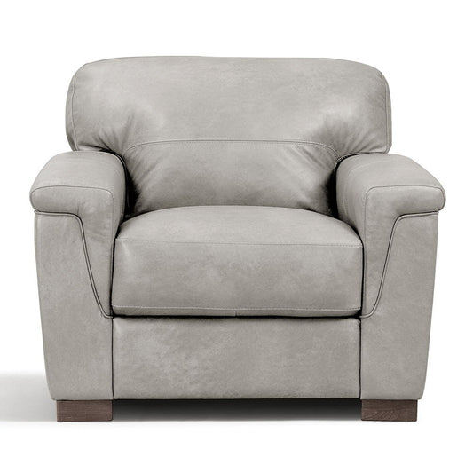 Cornelia - Chair - Pearl Gray Leather