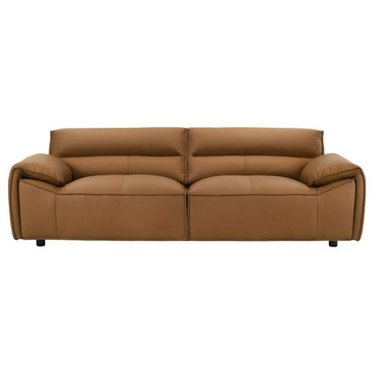 Buxton - Top Grain Leather Upholstered Sofa