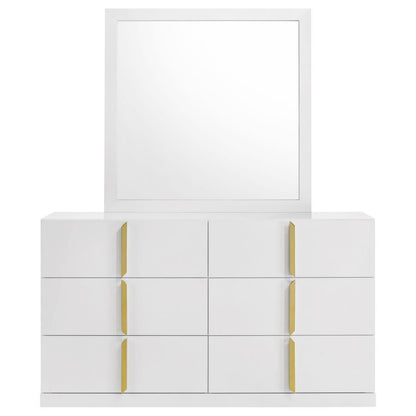 Ines - 6-Drawer Bedroom Dresser Cabinet