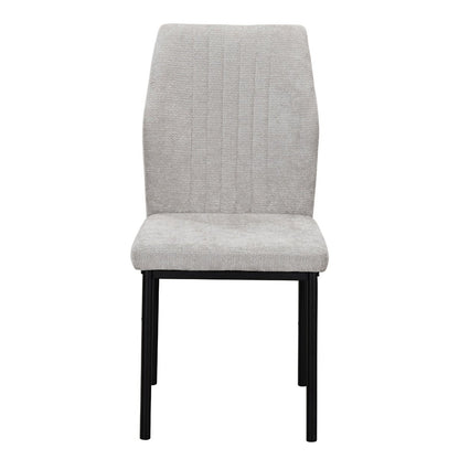 Leander - Side Chair (Set of 2) - Gray Linen