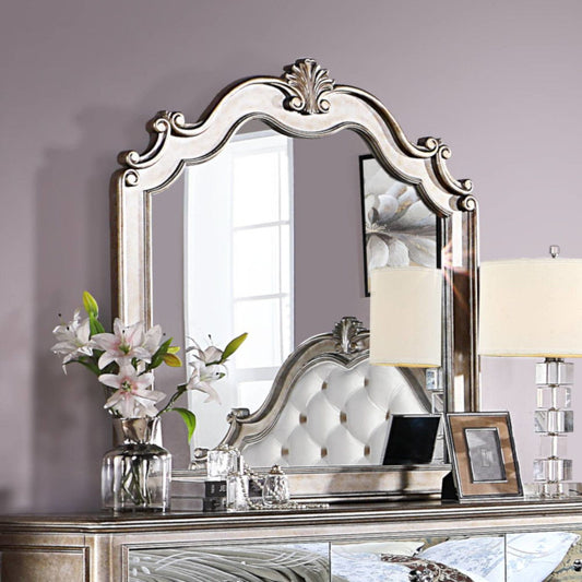 Esteban - Mirror - Antique Champagne