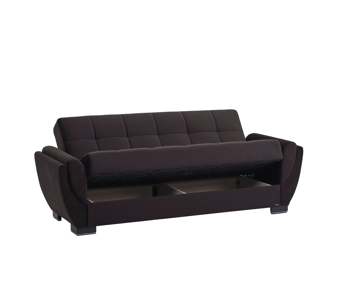 Ottomanson Armada Air - Upholstered Convertible Sofabed With Storage - Microfiber