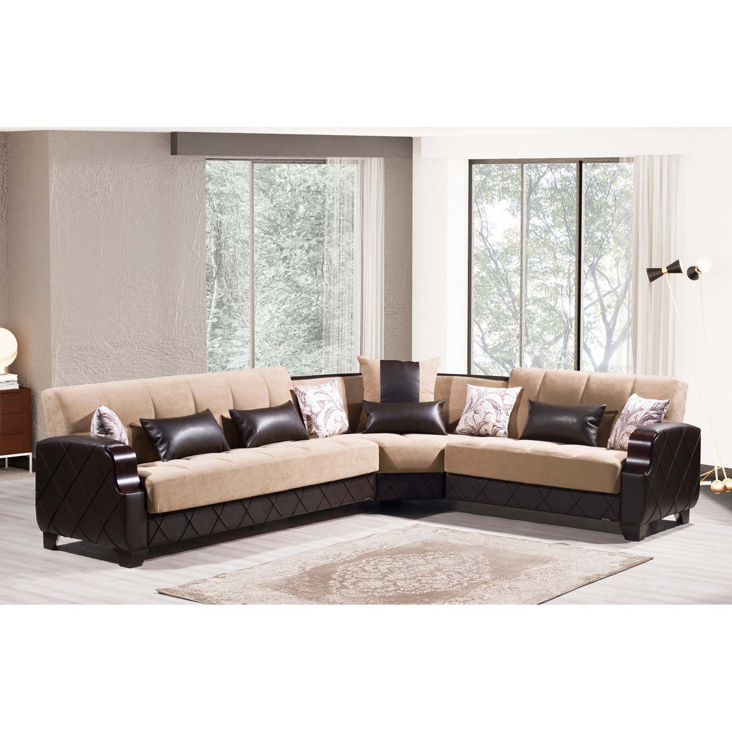 Ottomanson Molina - Convertible Sectional With Storage