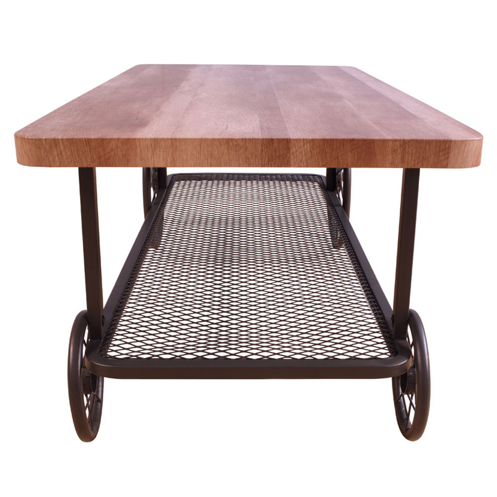 Francie - Coffee Table - Oak & Antique Gray