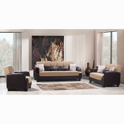 Ottomanson Molina - Upholstered Convertible Sofabed With Storage