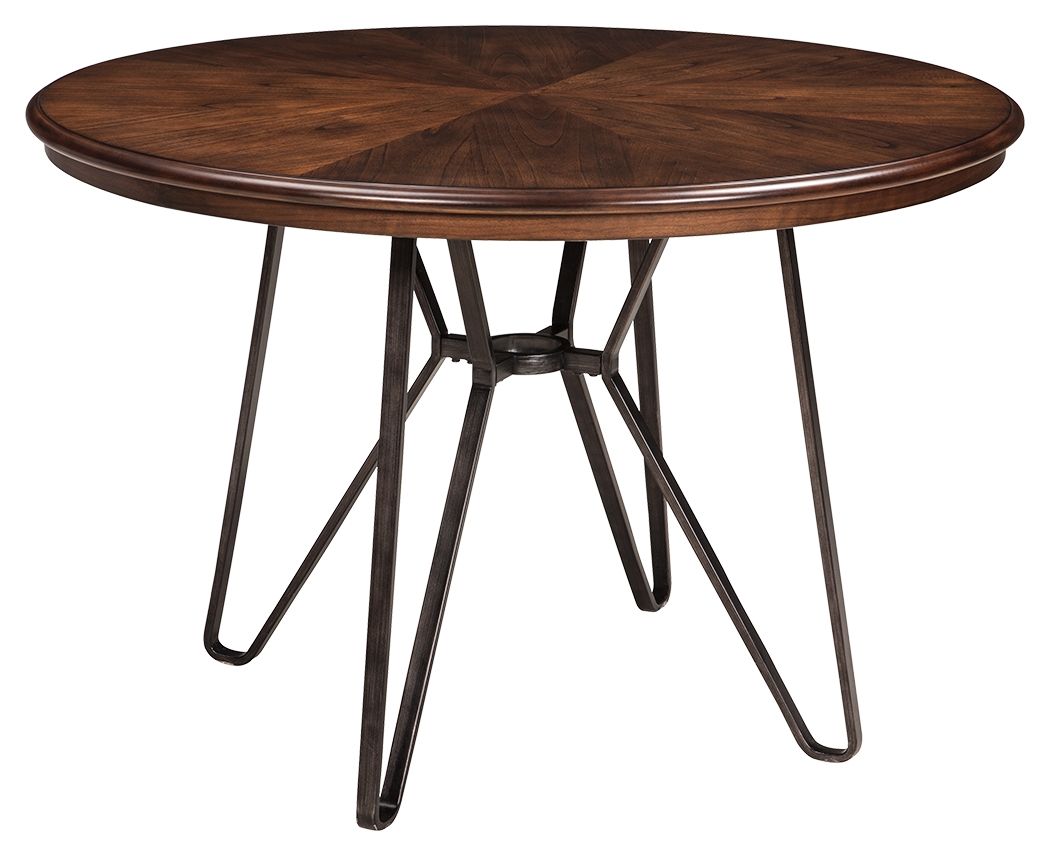 Centiar - Brown - Round Dining Room Table