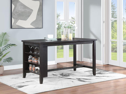 Elliston - Counter Height Dining Table - Dark Gray