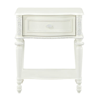 Dorothy - Nightstand With 1 Drawer - Ivory