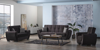 Ottomanson Armada Air - Upholstered Convertible Sofabed With Storage - Microfiber