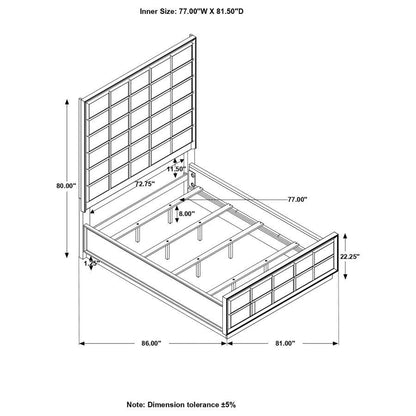 Durango - Wood Panel Bed