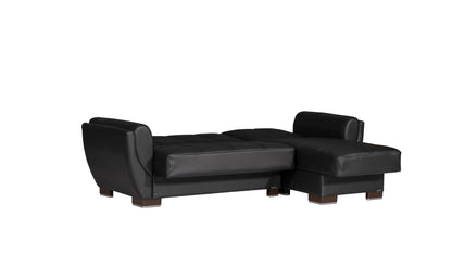 Ottomanson Armada Air - Upholstered Convertible Chaise Lounge With Storage