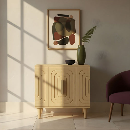 Lore - Cabinet - Natural Oak