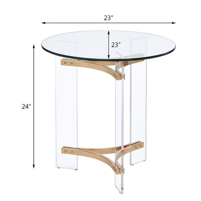 Sosi - End Table - Gold