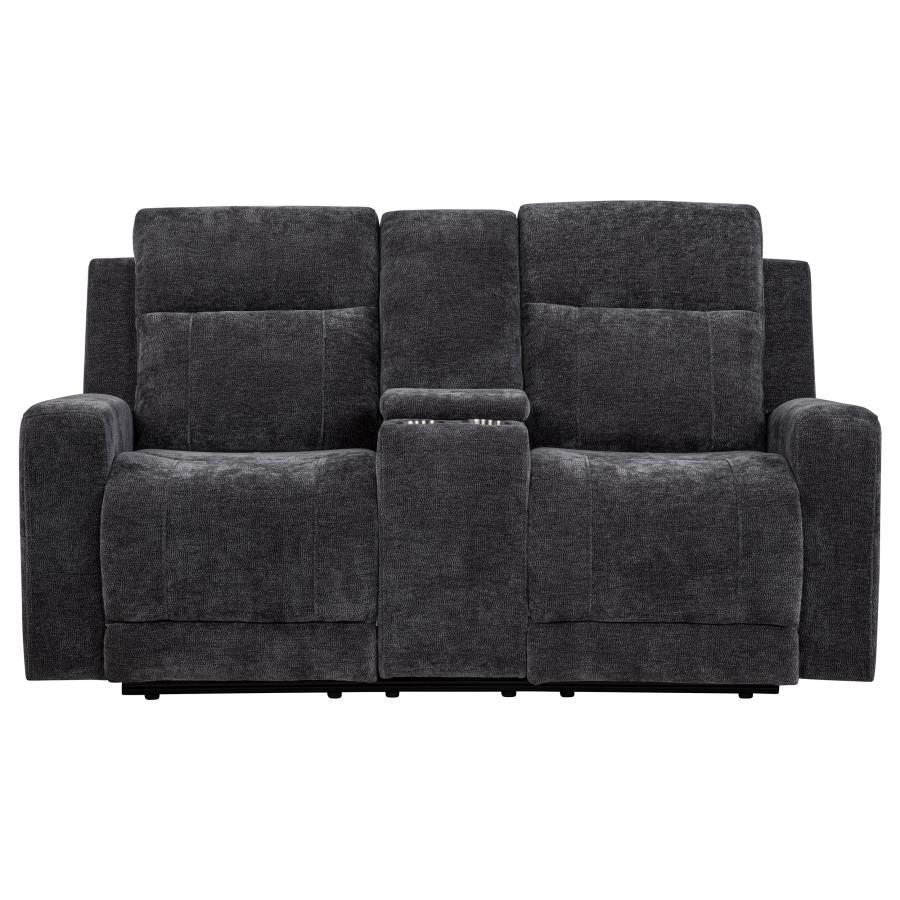 Kennett - Chenille Upholstered Power Reclining Loveseat