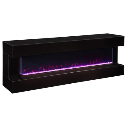 Vallerie - TV Stand With Visual Flame Box