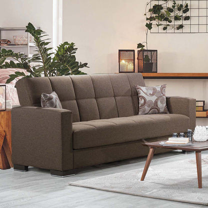 Ottomanson Armada - Upholstered Convertible Sofabed With Storage - Chenille